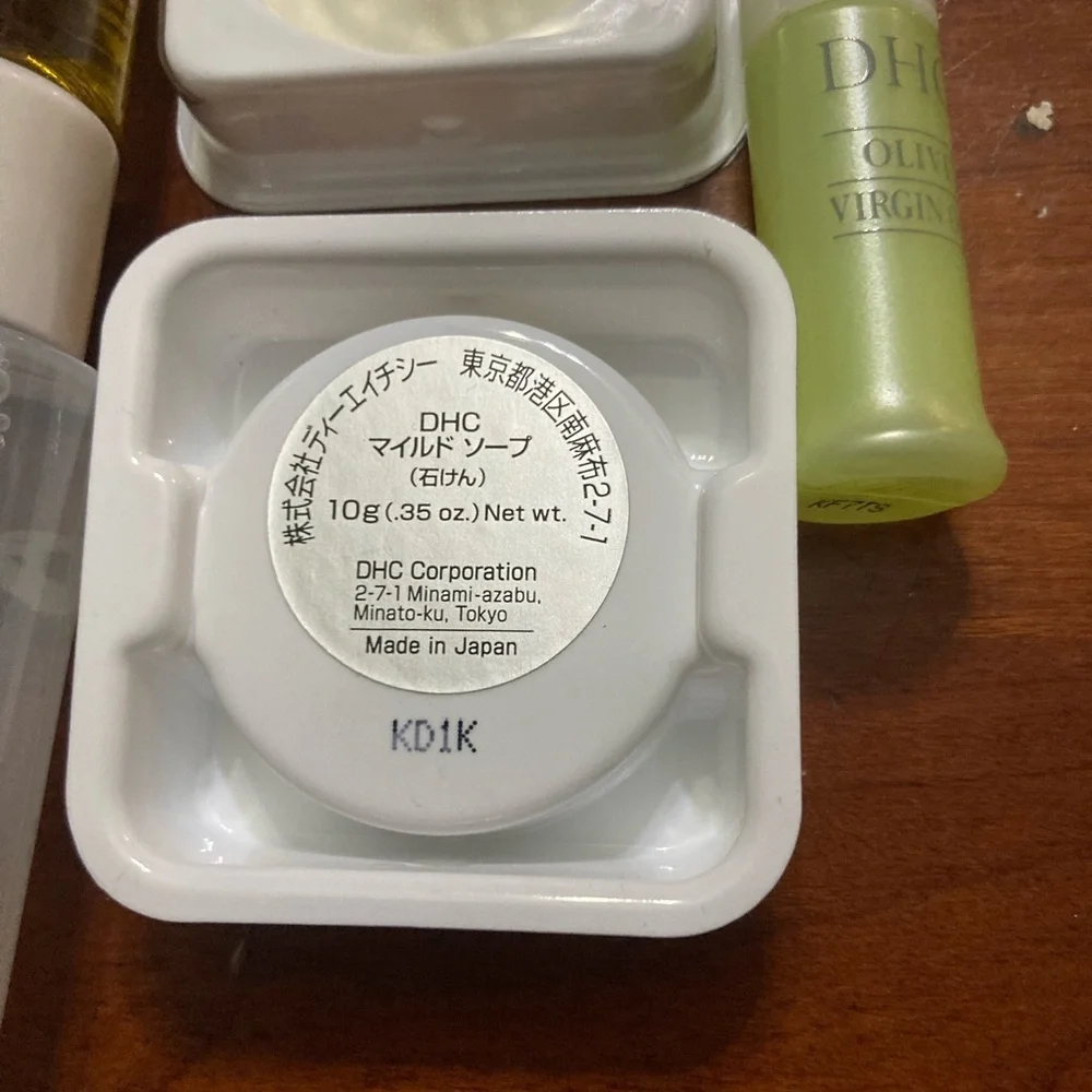 DHC Travel Skincare Set - Deep Cleansing Oil,Mild Soap,olive oil serum,& more